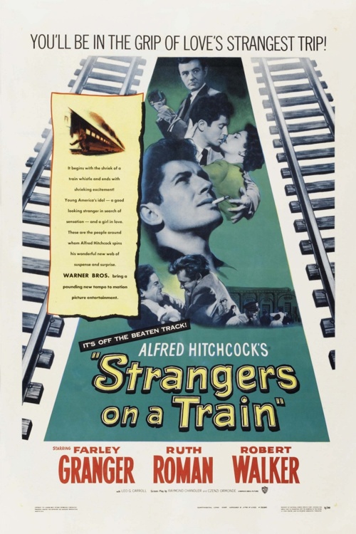 Ретроспектива Альфреда Хичкока. Незнакомцы в поезде (1951)
